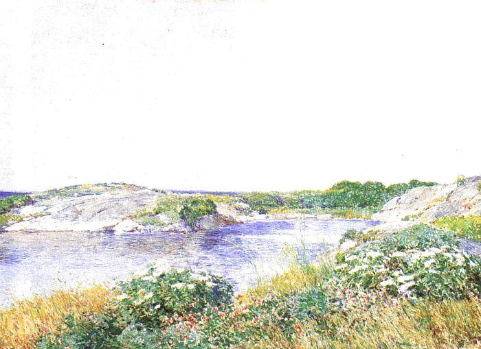 Childe Hassam The Little Pond at Appledore Sweden oil painting art